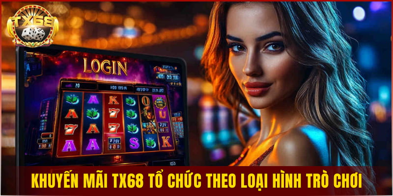 Khuyến mãi TX68 được tổ chức theo loại hình trò chơi